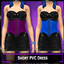 Short PVC Dress logo