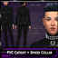 PVC Catsuit + Spiked  Collar logo