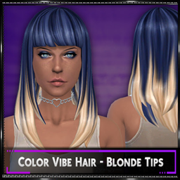 Color Vibe Hair - Blonde Tips logo