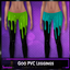Goo PVC Leggings logo