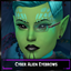 Cyber Alien Eyebrows logo