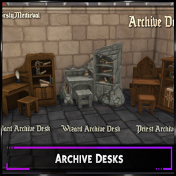 Medieval Archive Desks