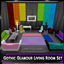 Gothic Glamour Living Room Set logo