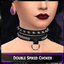 Double Spiked Choker logo
