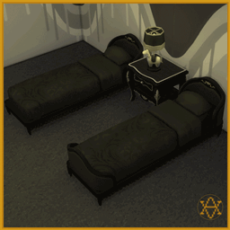 New Meshs - Two BG Single Beds (Storybook Nursery Addon) logo
