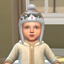 Cat Winter Hat for Infants logo