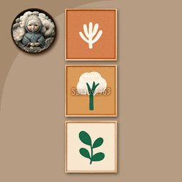 HQ Minimalist Flower 3 Square Frame #1 Sellable Samtuse963 project image
