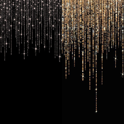 Black Glitter Trim Wallpaper logo