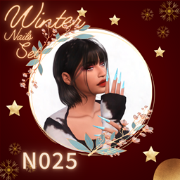 Winter Nails Set N025 - The Sims 4 Create a Sim - CurseForge