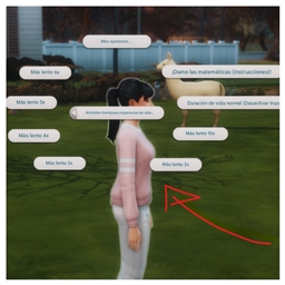 Custom Cheats by Zero's Sims 4 Mods Spanish Translation