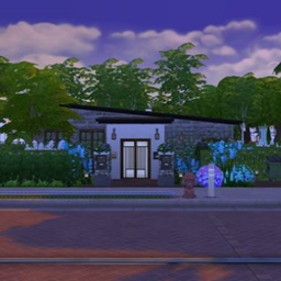 Romantic Garden - Dark - 40x30 logo