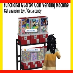Quarter coin vending machine | Spanish Translation By RoshySims