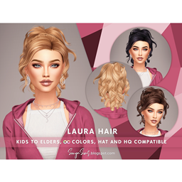 SONYASIMS - LAURA HAIR (BANGS INCLUDED) project image