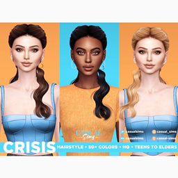 Casual Sims - Crisis Hairstyle project image