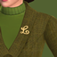 Lana Banana Pin Brooch logo