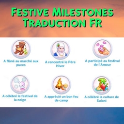 Mod Festives Milestones par Frankk - Trad FR