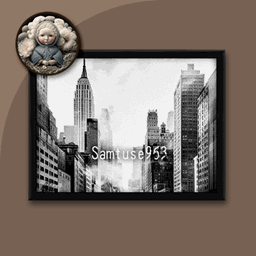 Achromatic City Mini Painting Two #1 Extra H Samtuse963 project image