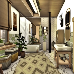 Bohemian Inspired - Bathroom 1