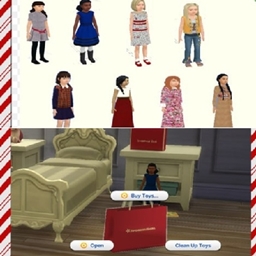 Simerican Girl Doll Pack | Spanish Translation By RoshySims