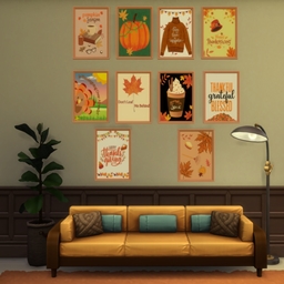 Happy Simsgiving Frames