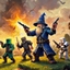 Wizards and Soldiers Pack logo