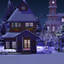 A Small Ceramic Christmas Village logo