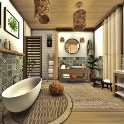 Bohemian Inspired - Bathroom 2