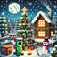 JillyBenny Christmas SMP 2024 logo