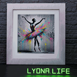 Paintings "Ballet in Color" logo