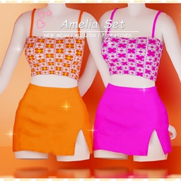 ♡ Amelia Top and Skirt  ♡