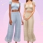Vintage Mornings clothing set logo
