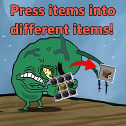 Press items into different items project image