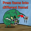 Press items into different items logo