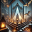 Whispers of the Veil logo