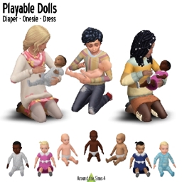 Sims 4 - Baby dolls | Spanish Translation By RoshySims