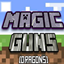 Magic N Guns (and dragons) logo