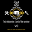 Tech industries : Land of the survivor logo