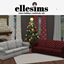 winter holidays comfortable sofa logo
