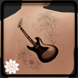 [✒ TATTOO] Unbound Guitar (Upperback) project image