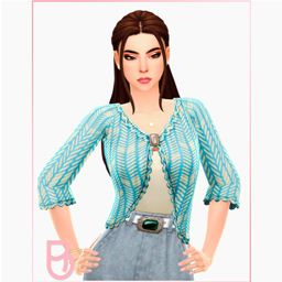Woman Blouse - Dark Angel - Version 2 project image