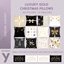 Luxury Gold Christmas Pillows logo