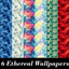 Ethereal Smoke Patterned Wallpaper logo