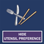 Hide Utensil Preference logo