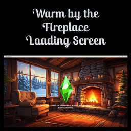 Warm by the Fireplace Loading Screen