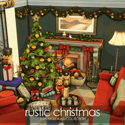 Rustic Christmas - Wall Set logo