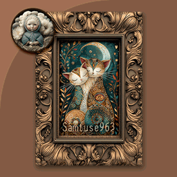 HQ Amour Cat Painting #1 Sellable Samtuse963 logo
