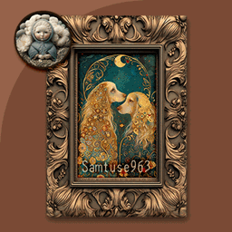 HQ Amour Dog Painting #1 Sellable Samtuse963 logo