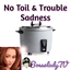 No Toil & Trouble Sadness logo