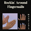 Rockin' Around Winter Fingernails logo