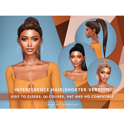 SONYASIMS - Interference Hair PACK (C & D) Adults and Kids project image